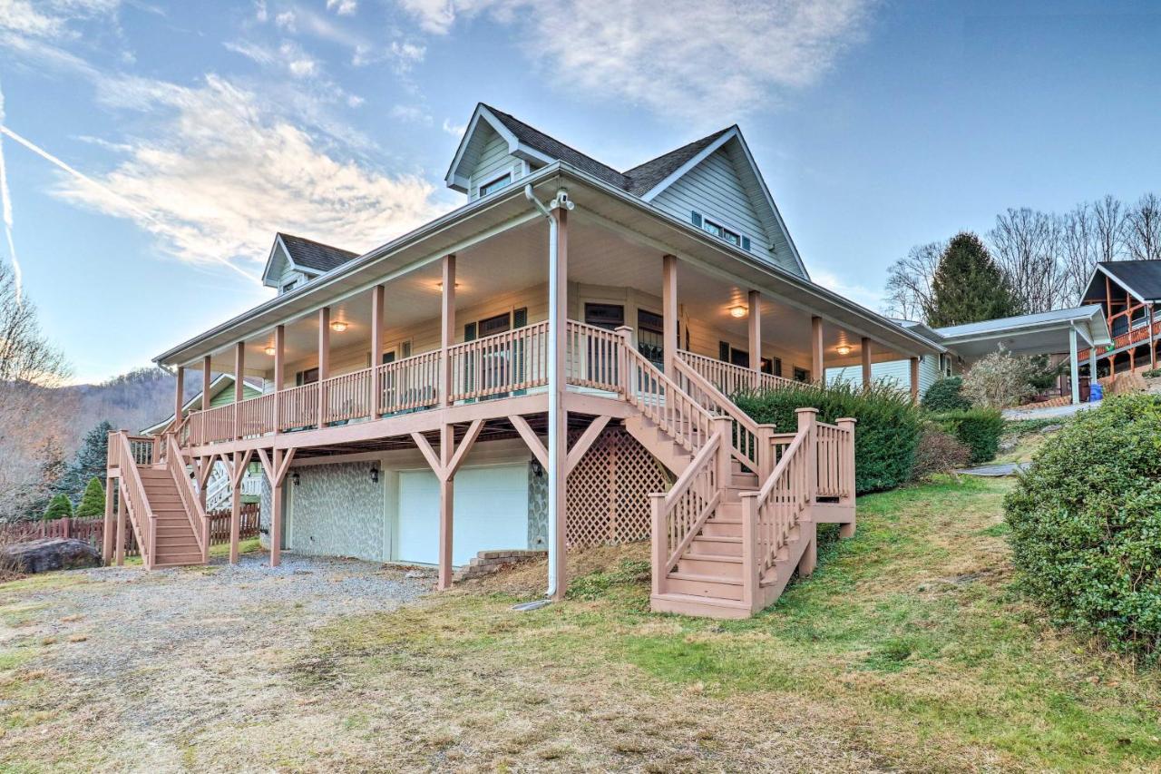 Inviting Maggie Valley House About 4 Mi To Slopes Villa Exterior photo